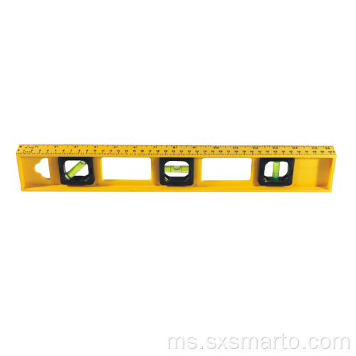 Pembinaan Tangan Aluminium Alloy Spirit Level dengan Magnetik